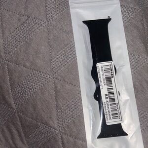 Apple Black Silicone Watch Strap